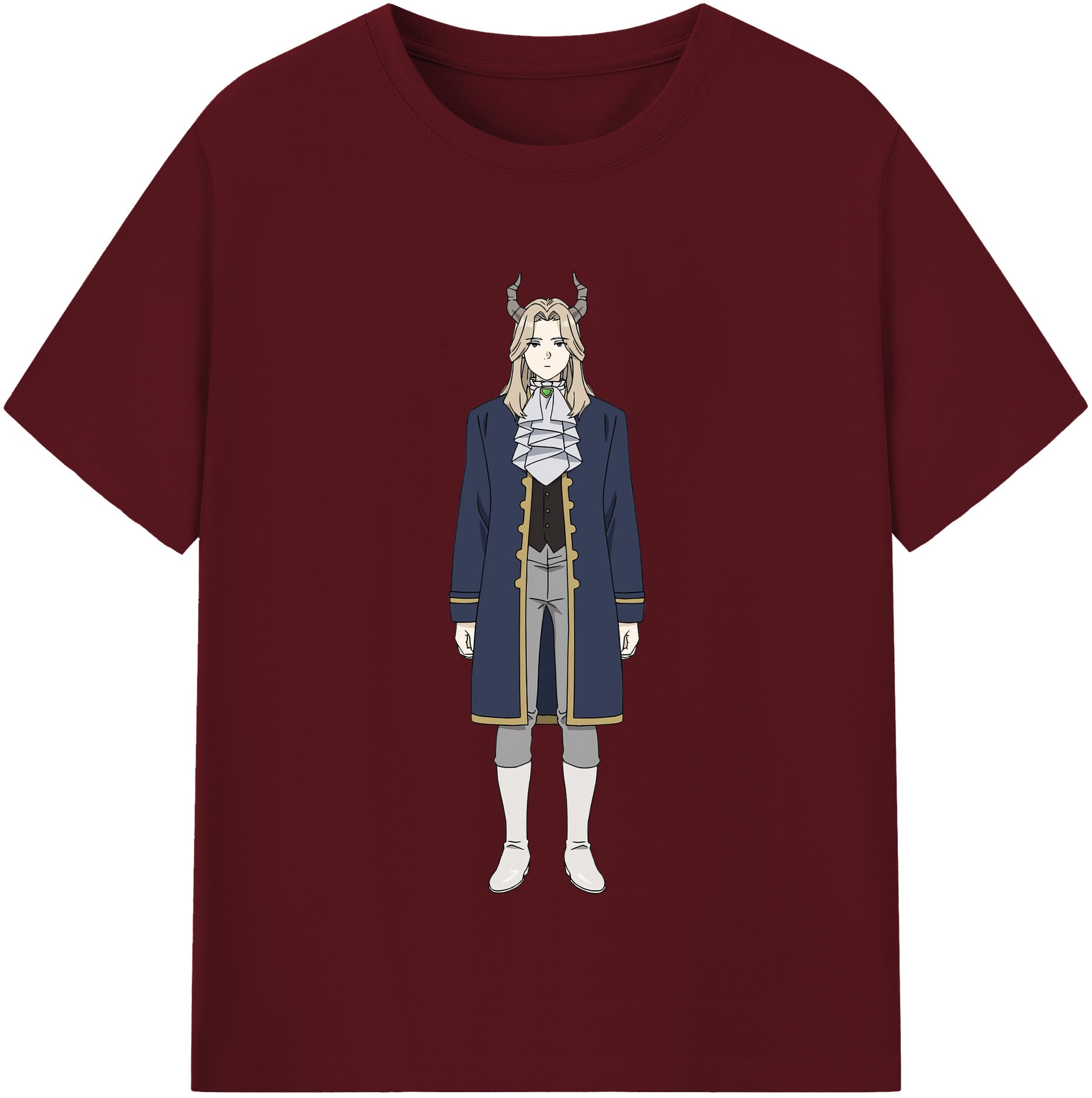 （画像用） 葬送のフリーレン Frieren 綿100％半袖Tシャツ（フロントプリント）